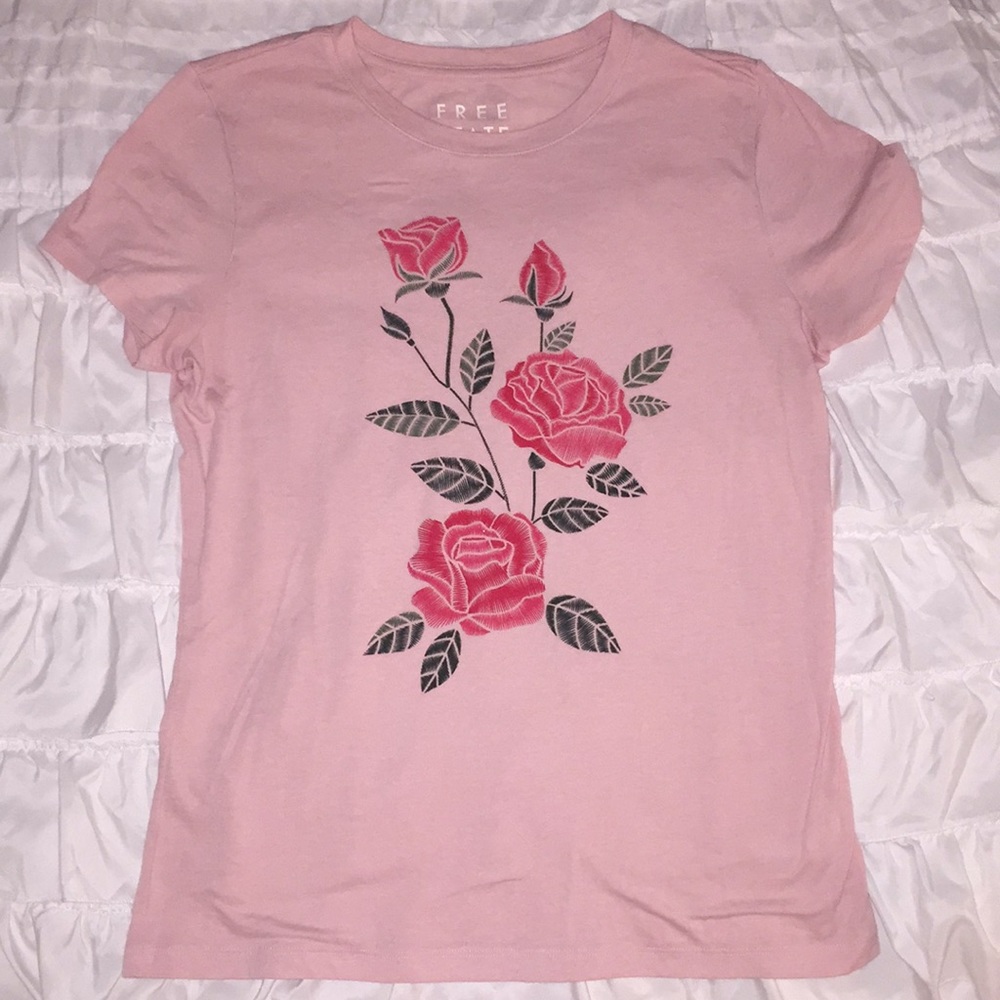 Pink rose shirt from Areo